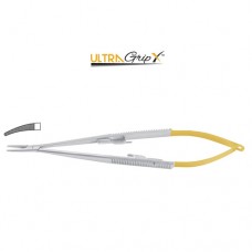 UltraGripX™ TC Jacobson Micro Needle Holder Curved - With Lock Stainless Steel, 21.5 cm - 8 1/2" UltraGripX™ TC Jacobson Micro Needle Holder Curved - With Lock Stainless Steel, 21.5 cm - 8 1/2"